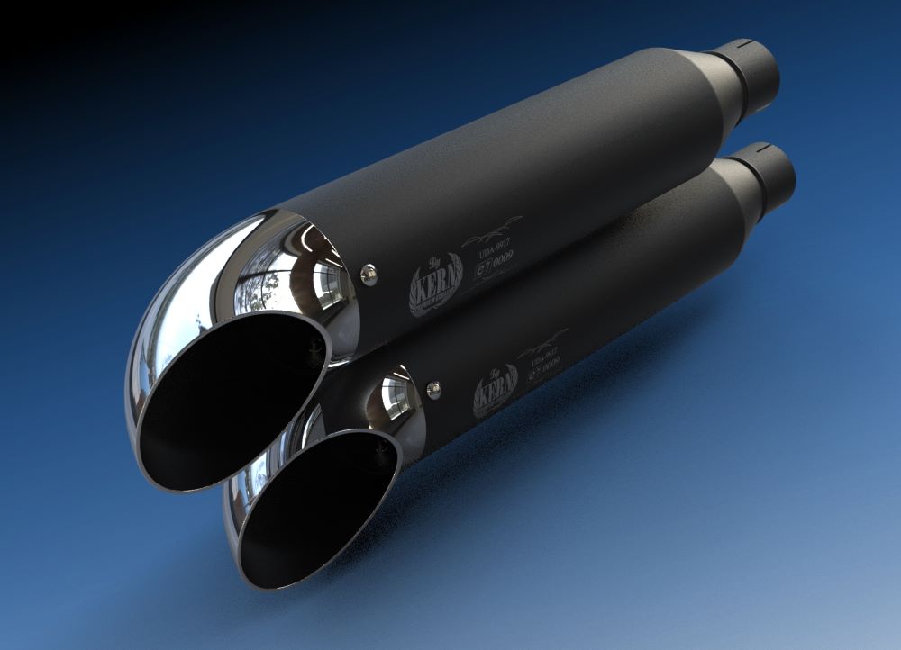 softail-dyna-sportster-exhaust-turn out-black-harley-davidson (8)